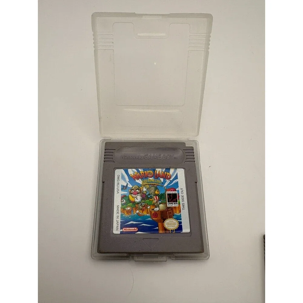 Wario Land Super Mario Land 3 Nintendo Gameboy Game + Case